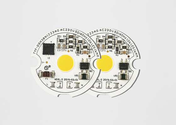 High Color Rendering Index AC LED Module Over - Temperature Protection Design
