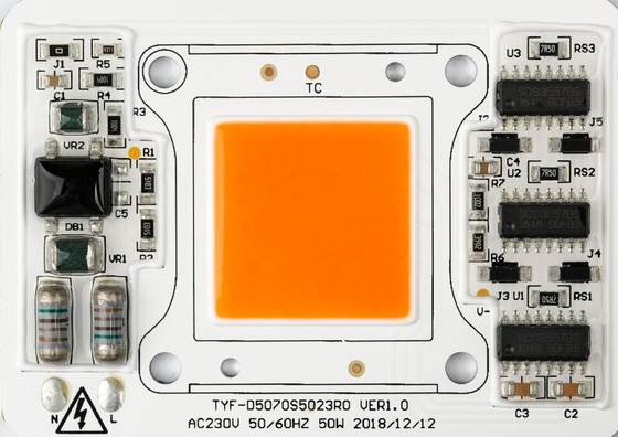 High PPFD Driverless Led Module D5070 110V 70W Full Spectrum Floodlight