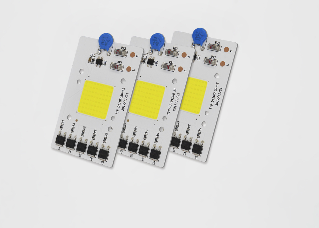 Grow Light Flip Chip DOB Led Module 20w 30w 50w D5070 AC 220V