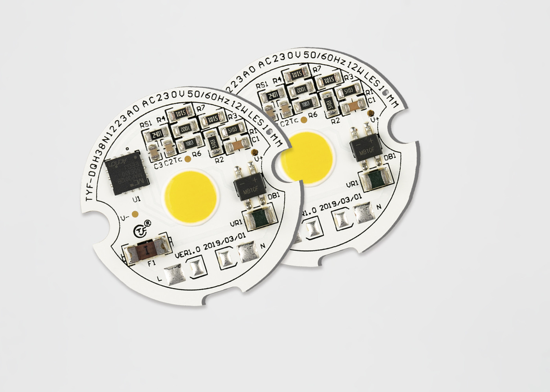 High Color Rendering Index AC LED Module Over - Temperature Protection Design
