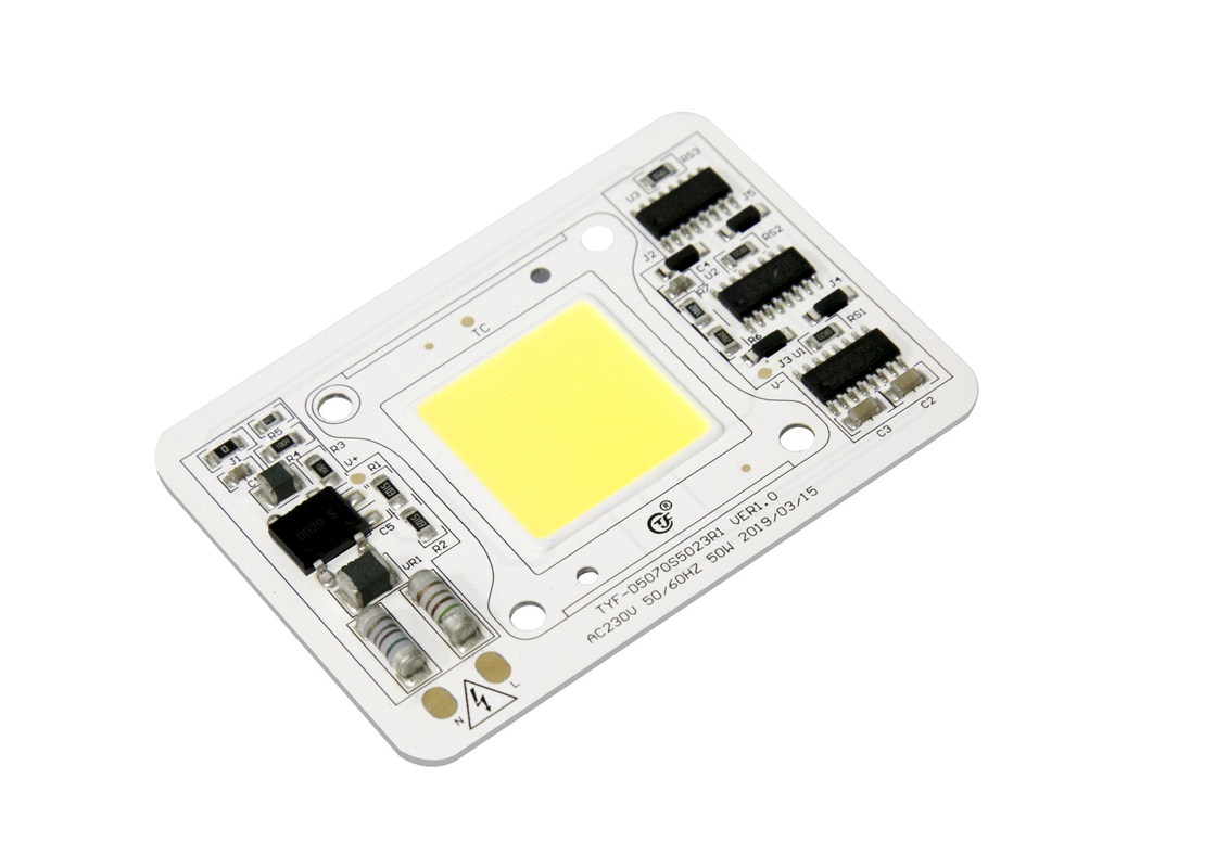 Dimmable High Power Led Module , AC230V Led Lighting Module 50W  50*70mm