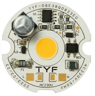 AC COB LED मॉड्यूल 7W 210-240V 50Hz बिना ड्राइवर डिमिंग फंक्शन