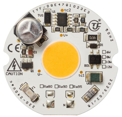 AC COB LED MODULE 10W 210-240V 50Hz बिना ड्राइवर डिमिंग फंक्शन के
